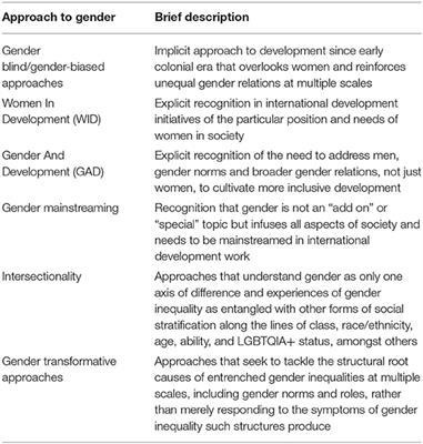 The “Gender Agenda” in Agriculture for Development and Its (Lack of) Alignment With Feminist Scholarship